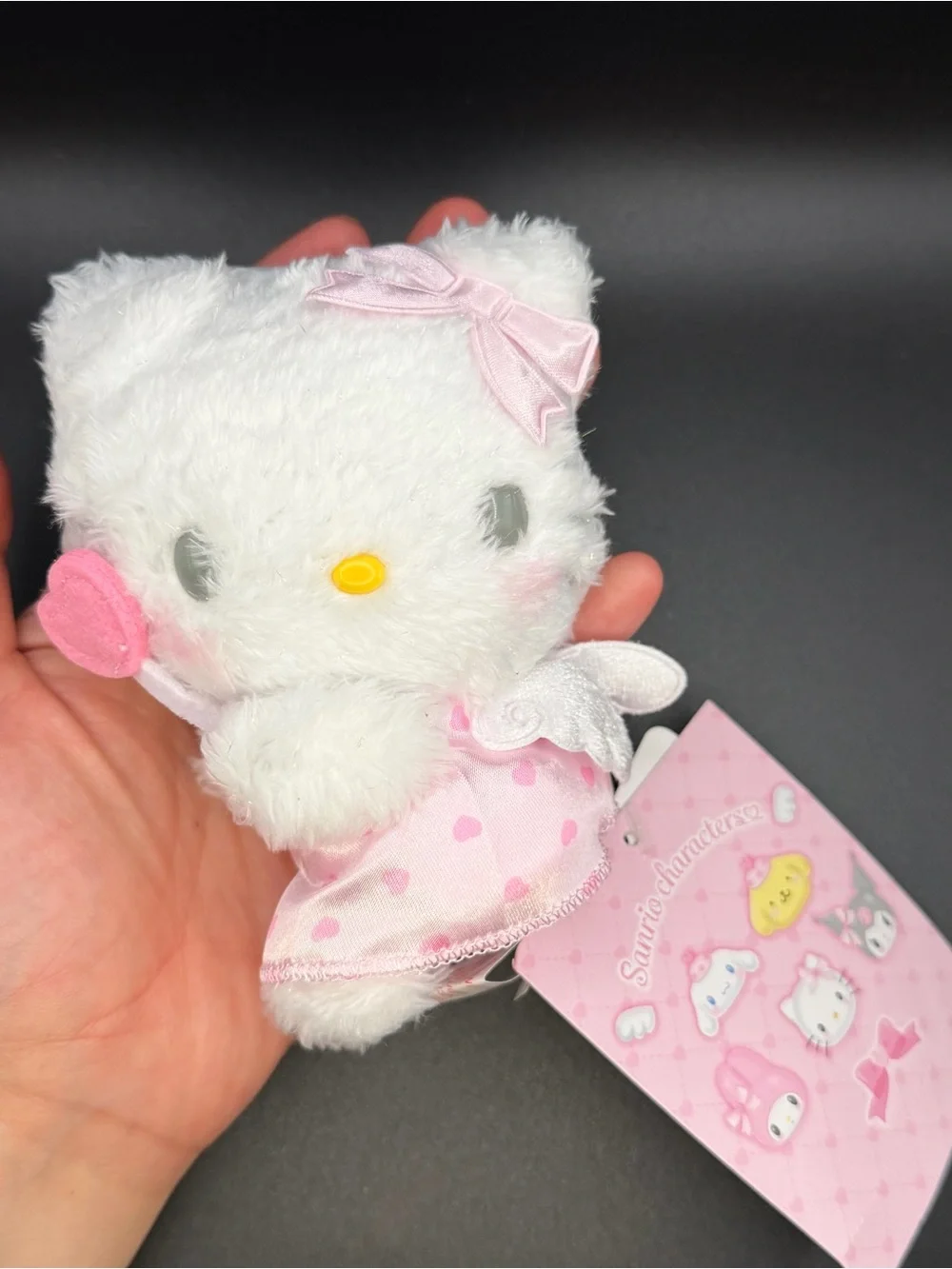 Sanrio the second series cupid Hello Kitty  keychain/plush MK109